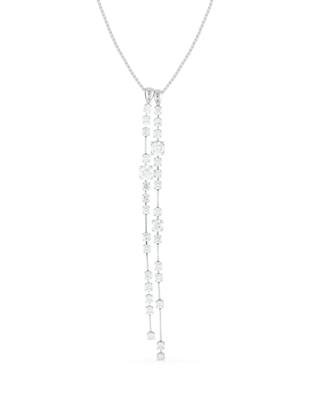LB Exclusive ダイヤモンド ネックレス プラチナ - SILVER LB Exclusive ダイヤモンド ネックレス プラチナ - SILVER