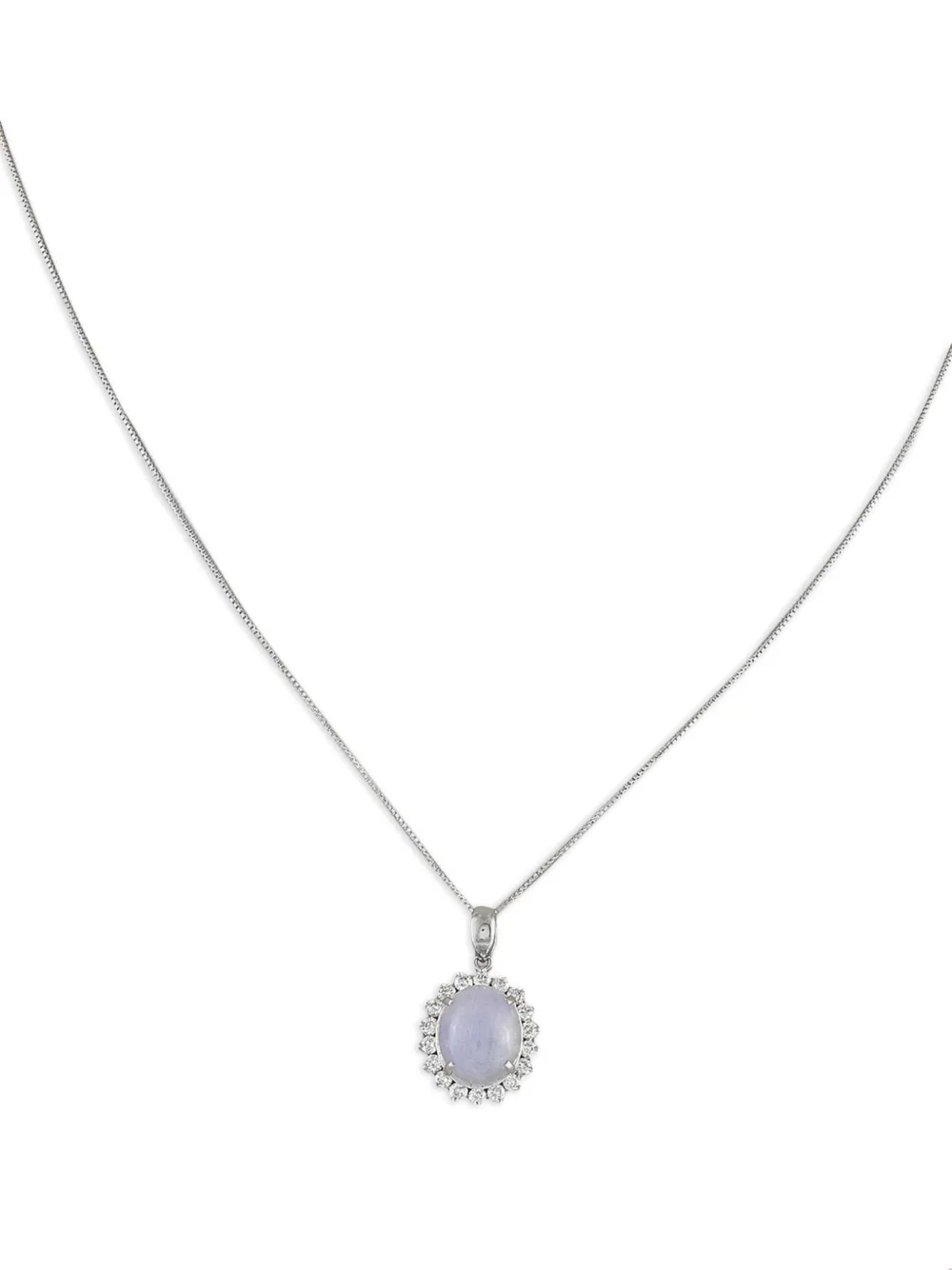 LB Exclusive platinum diamond necklace | Image 2