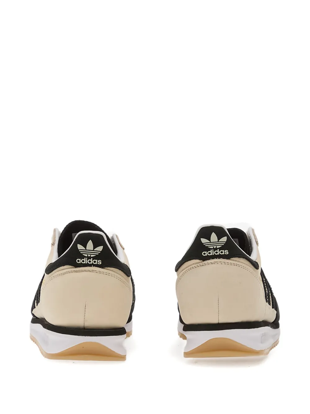 adidas Leren sneakers met drie strepen Beige