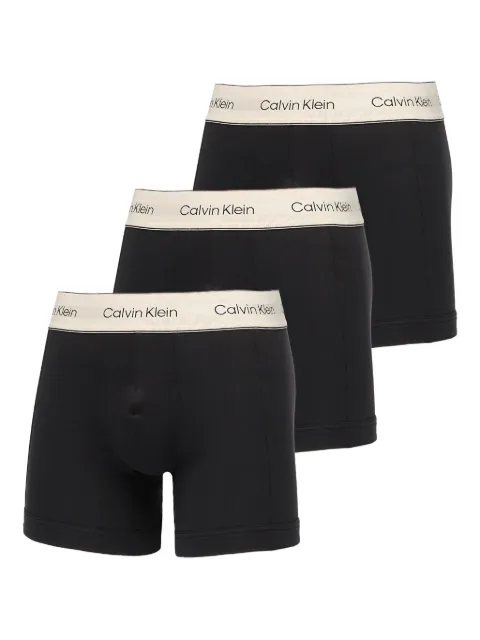 Calvin Klein logo-waistband boxers (pack of three) 