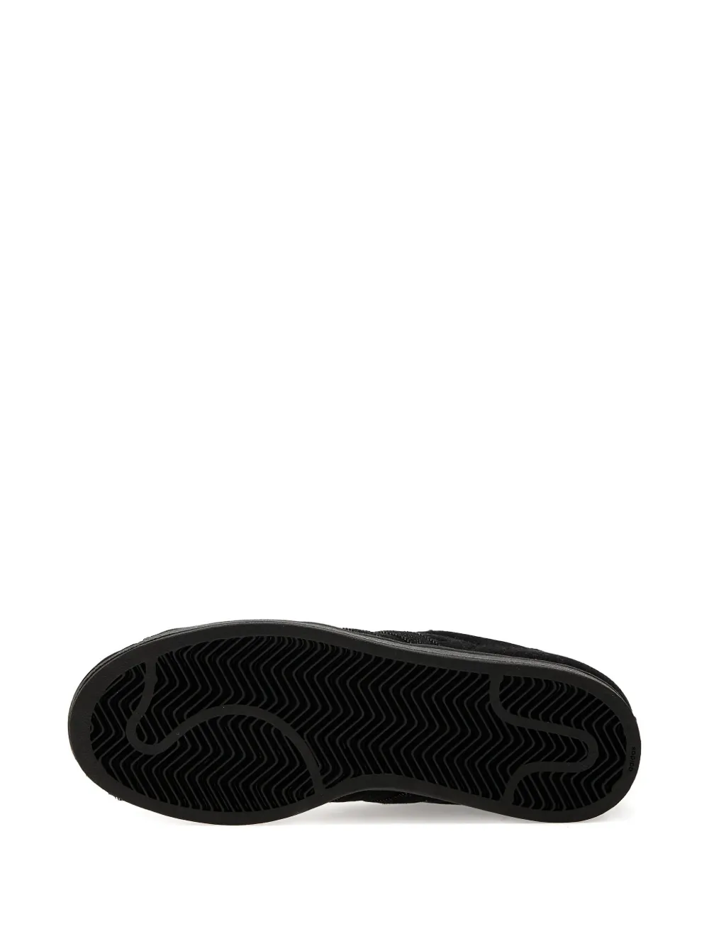 adidas Superstar II denim sneakers Black