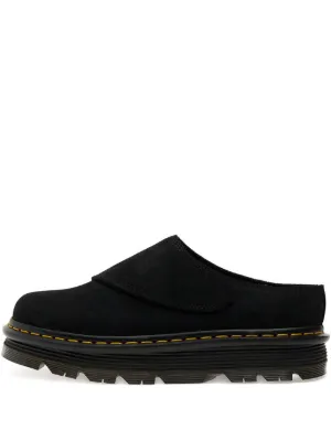 Dr. Martens Zebzag スエード ミュール | ブラック | FARFETCH JP
