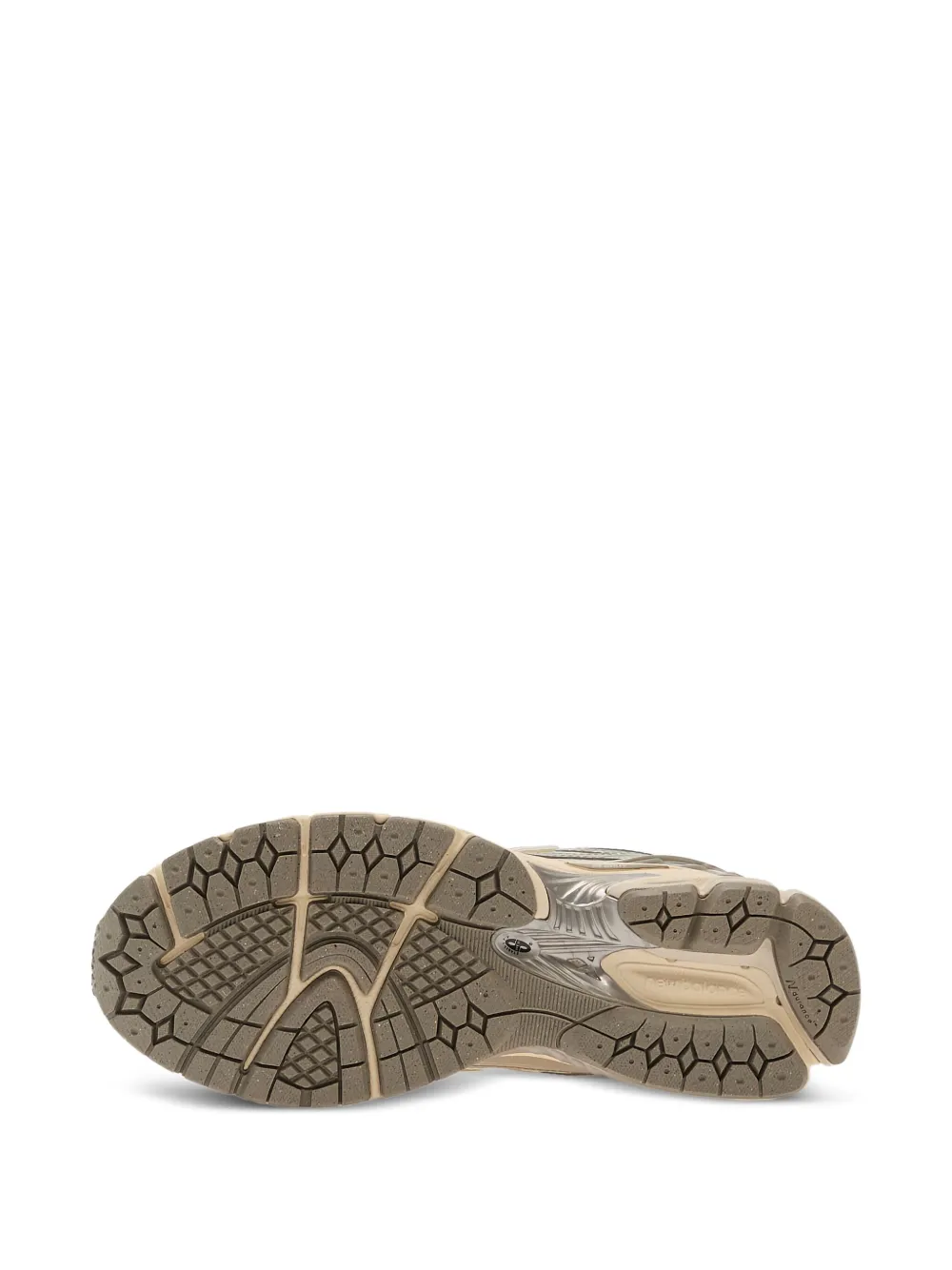 New Balance 1906 sneakers met metallic vlak Beige