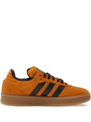 Adidas スエード スニーカー | オレンジ | FARFETCH JP