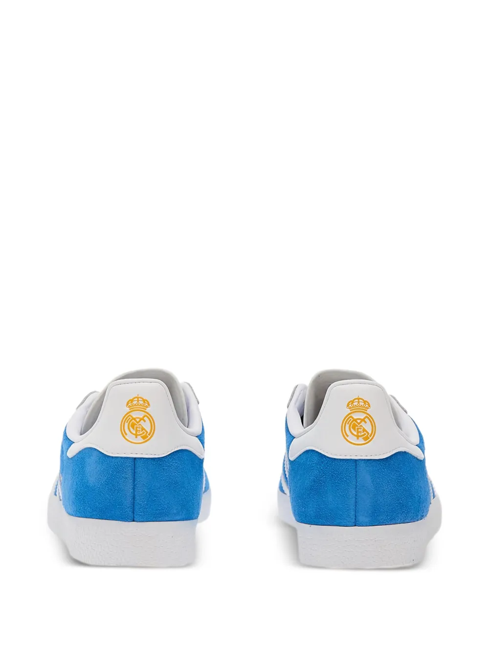 adidas x Real Madrid Gazelle suède low-top sneakers met drie strepen Blauw
