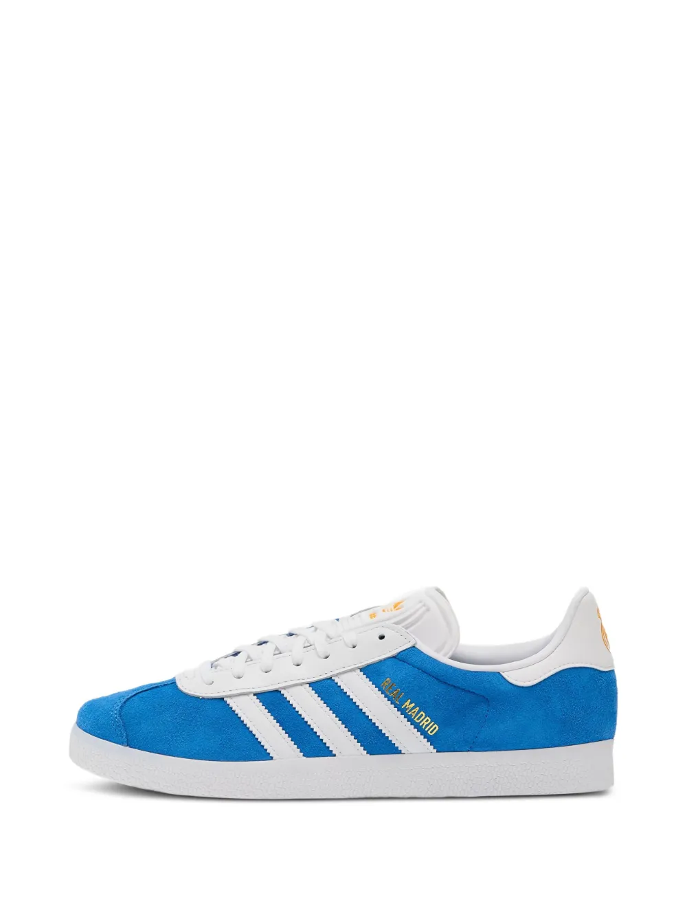 adidas x Real Madrid Gazelle suède low-top sneakers met drie strepen Blauw