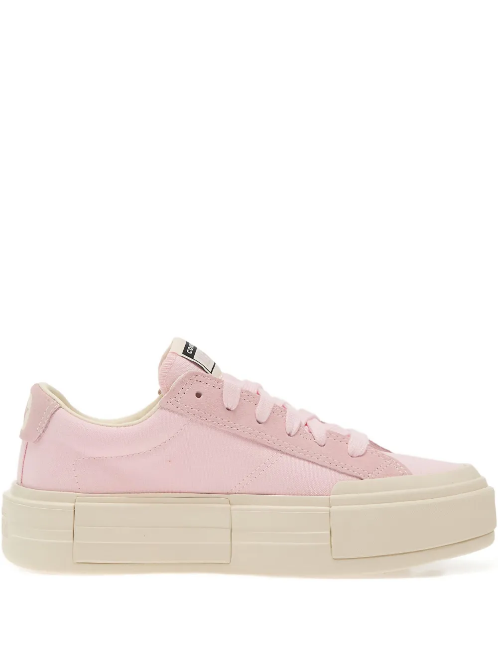 Converse suede-panel sneakers Purple
