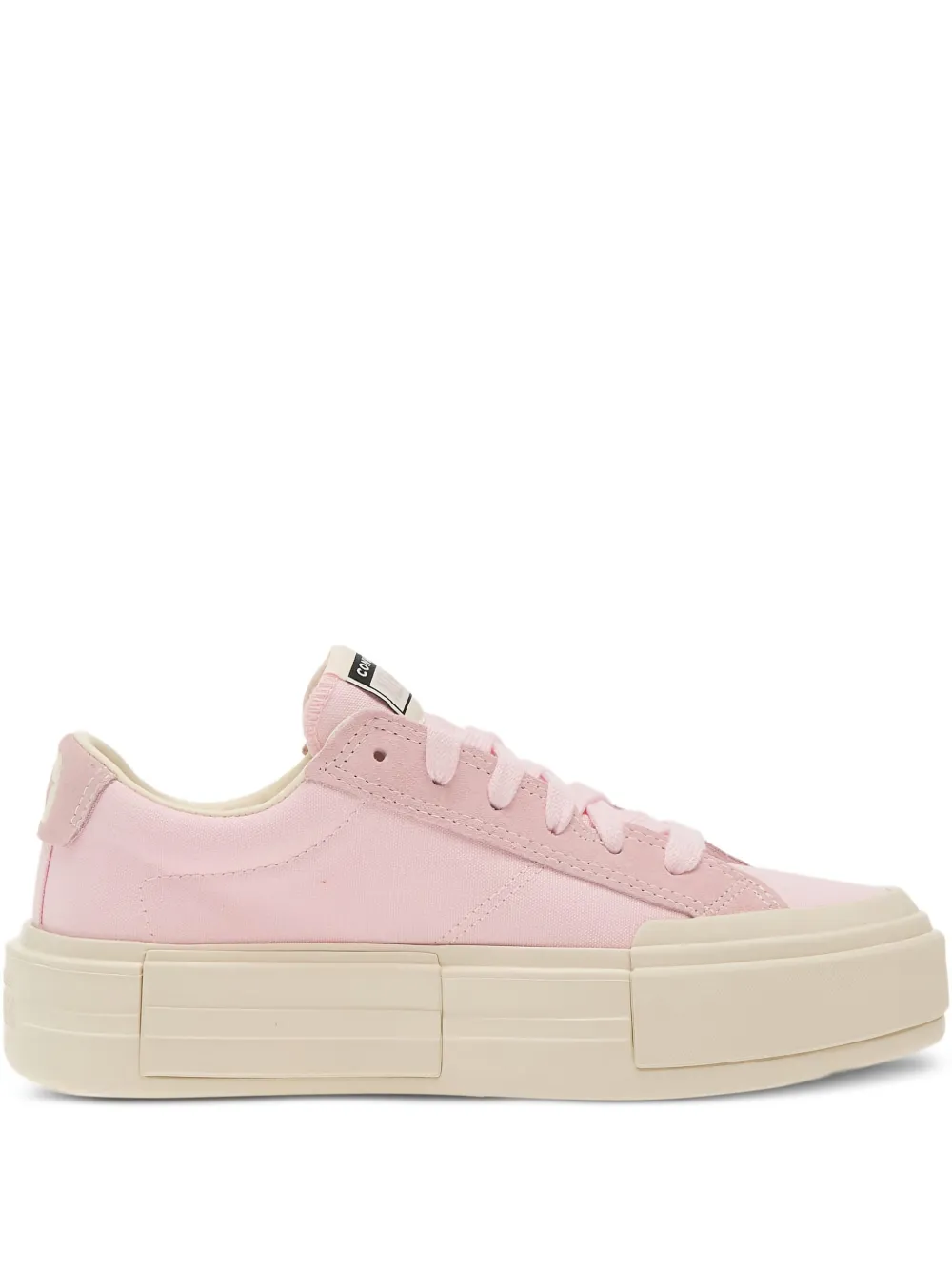Converse suede-panel sneakers Purple