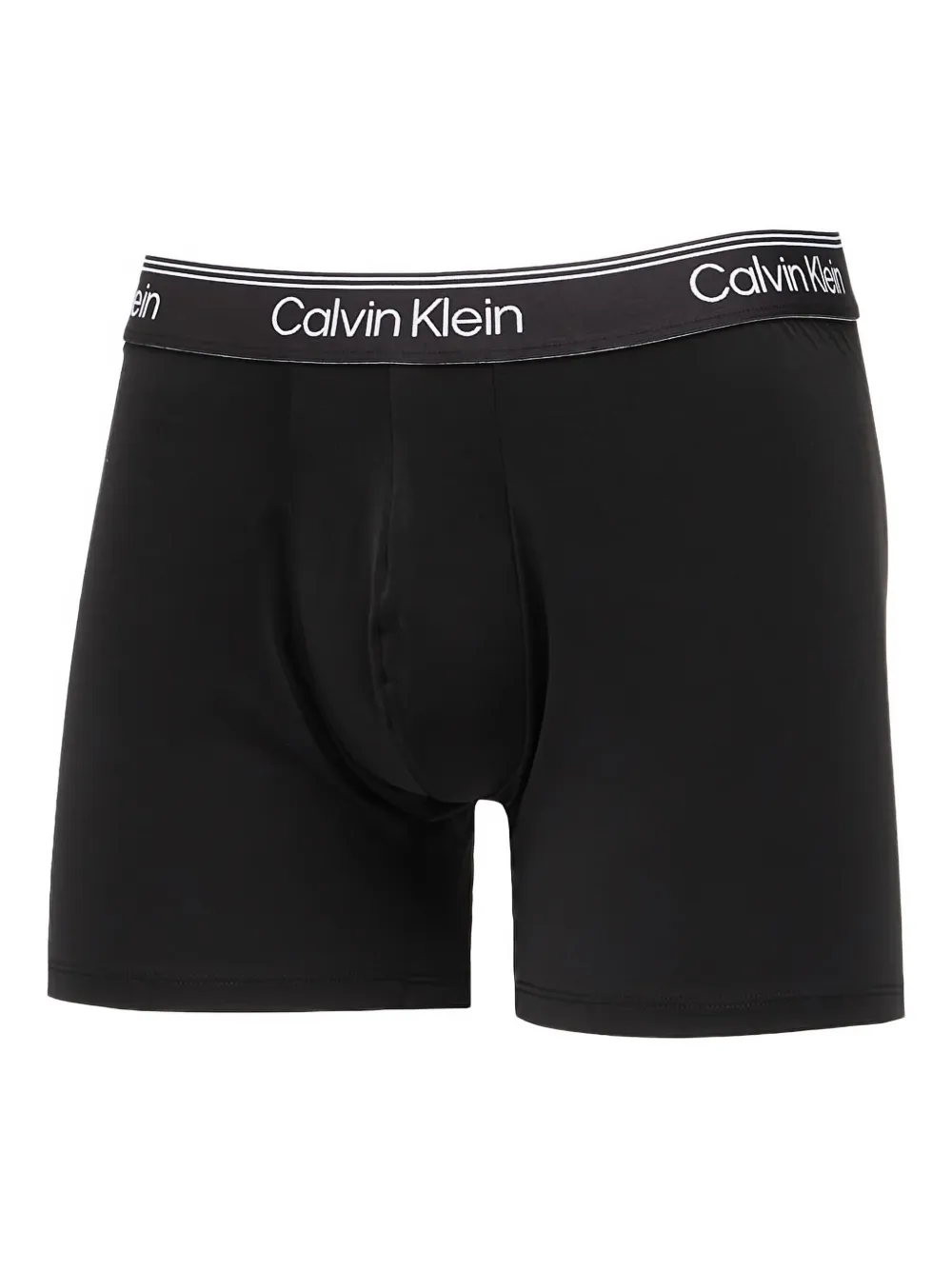 Calvin Klein Drie boxershorts met logoband Zwart