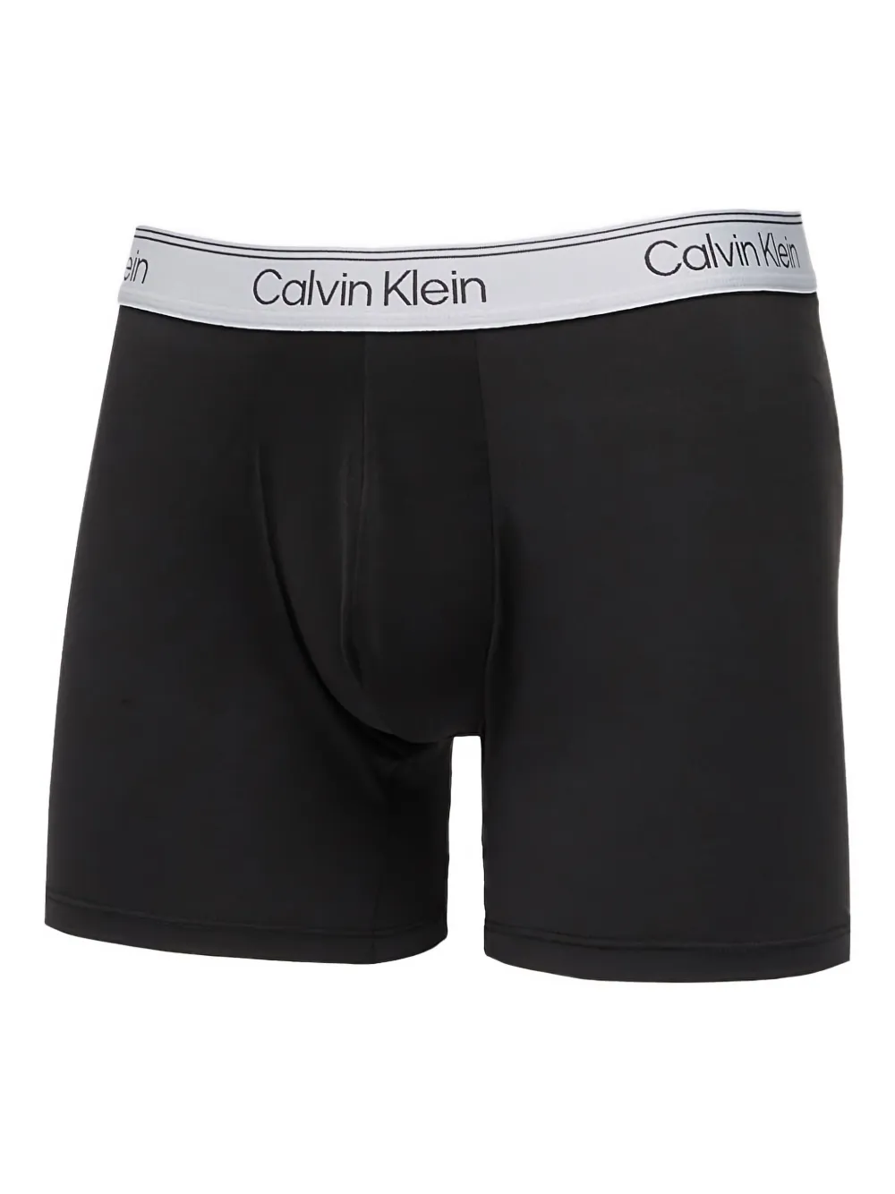 Calvin Klein Drie boxershorts met logoband Zwart