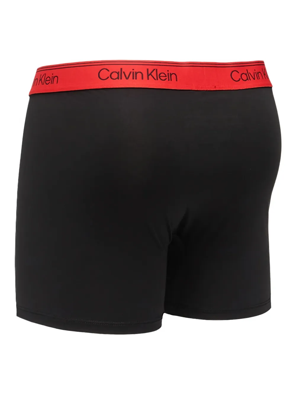 Calvin Klein Drie boxershorts met logoband Zwart