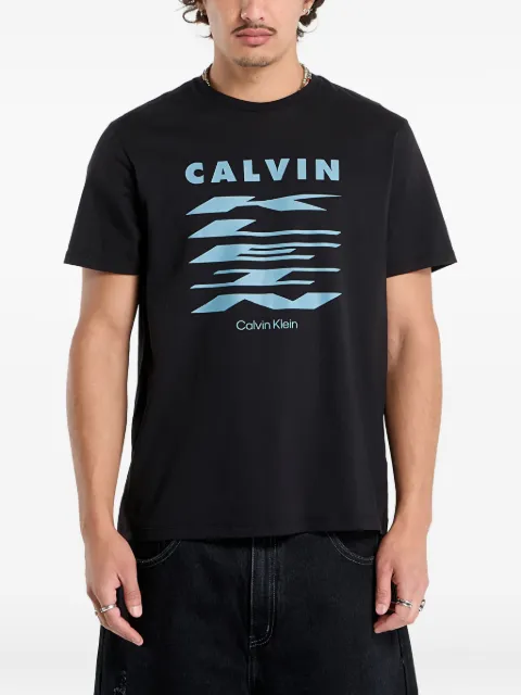 Calvin Klein logo-print T-shirt