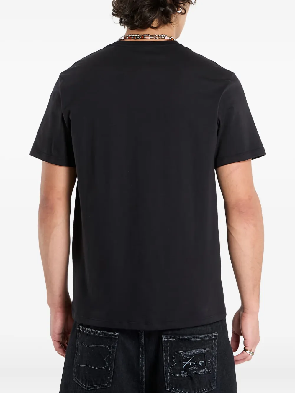 Calvin Klein T-shirt met logoprint Zwart