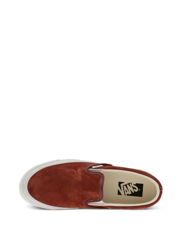Vans LX Classic 98 slip-on Sneakers | Brown | FARFETCH