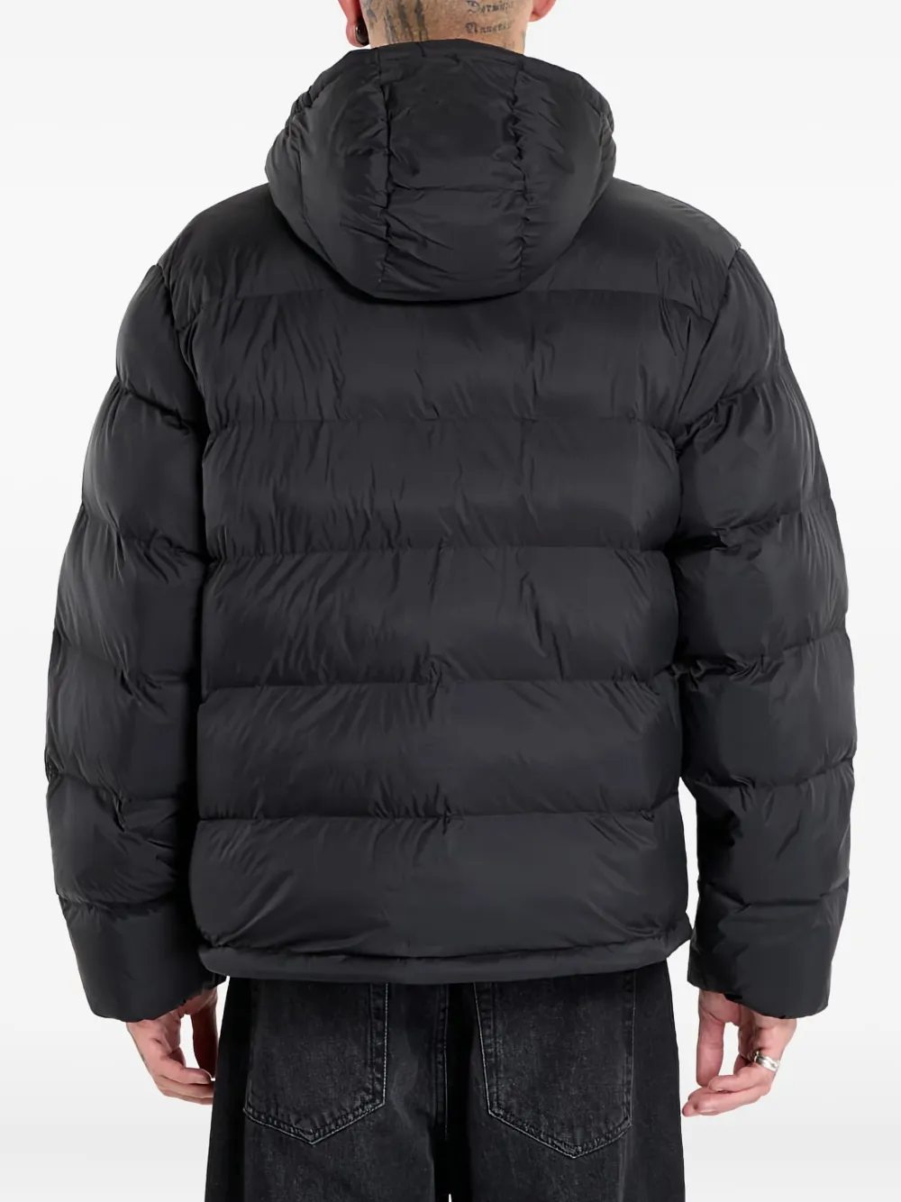 Calvin Klein Donsjack met capuchon Zwart