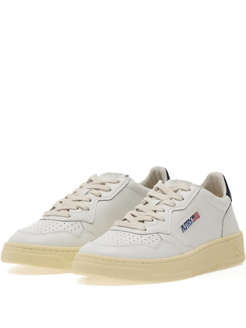 Autry Medalist perforated leather sneakers White