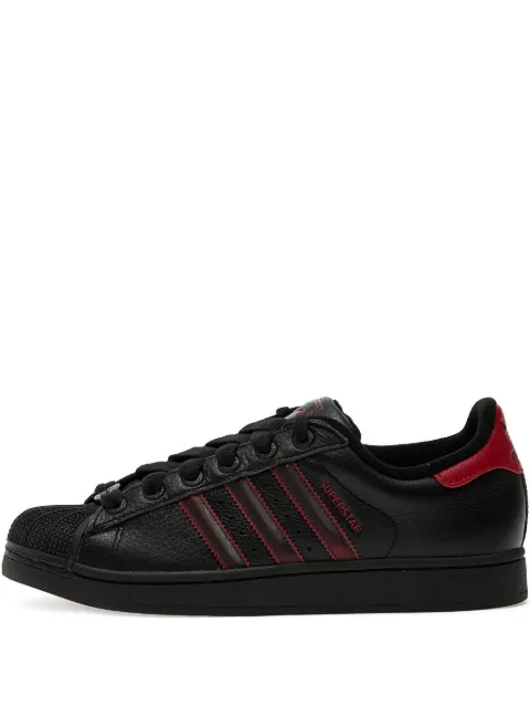 adidas shell-toe striped trainers
