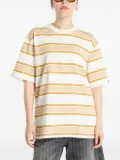 A BATHING APE® stripe short-sleeve T-shirt - Neutrals
