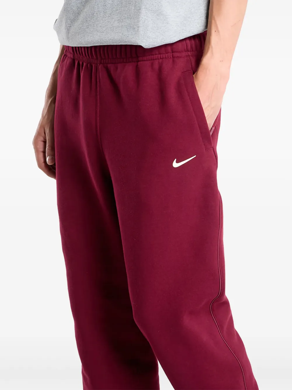 Nike Joggingbroek met fleece manchetten Rood