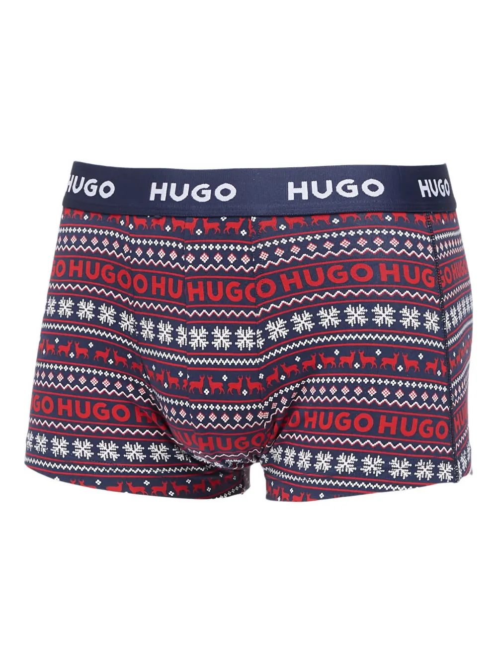 Hugo Boss Logo-waistband Boxers (pack Of Three) In Multi