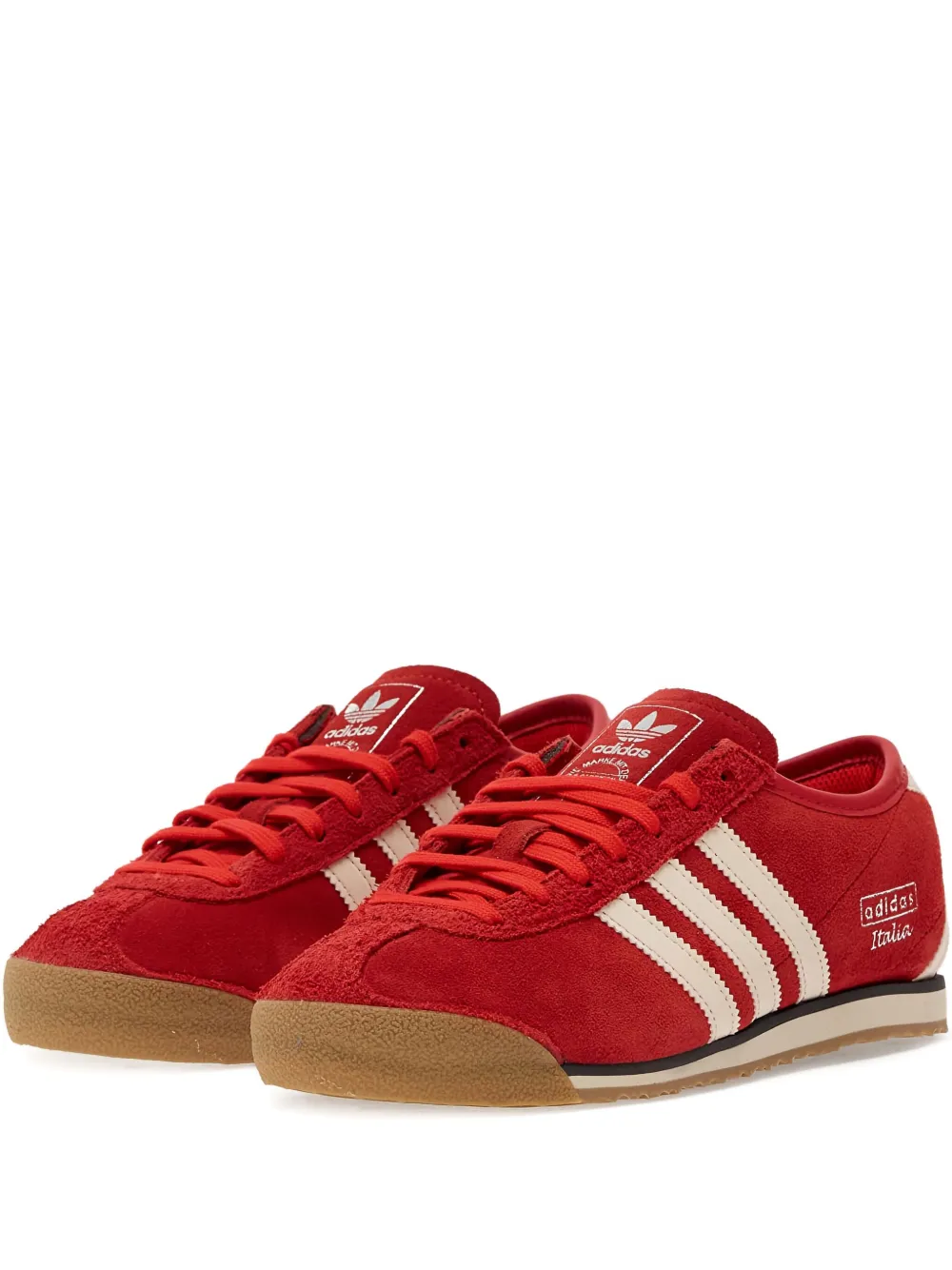adidas suede sneakers Red