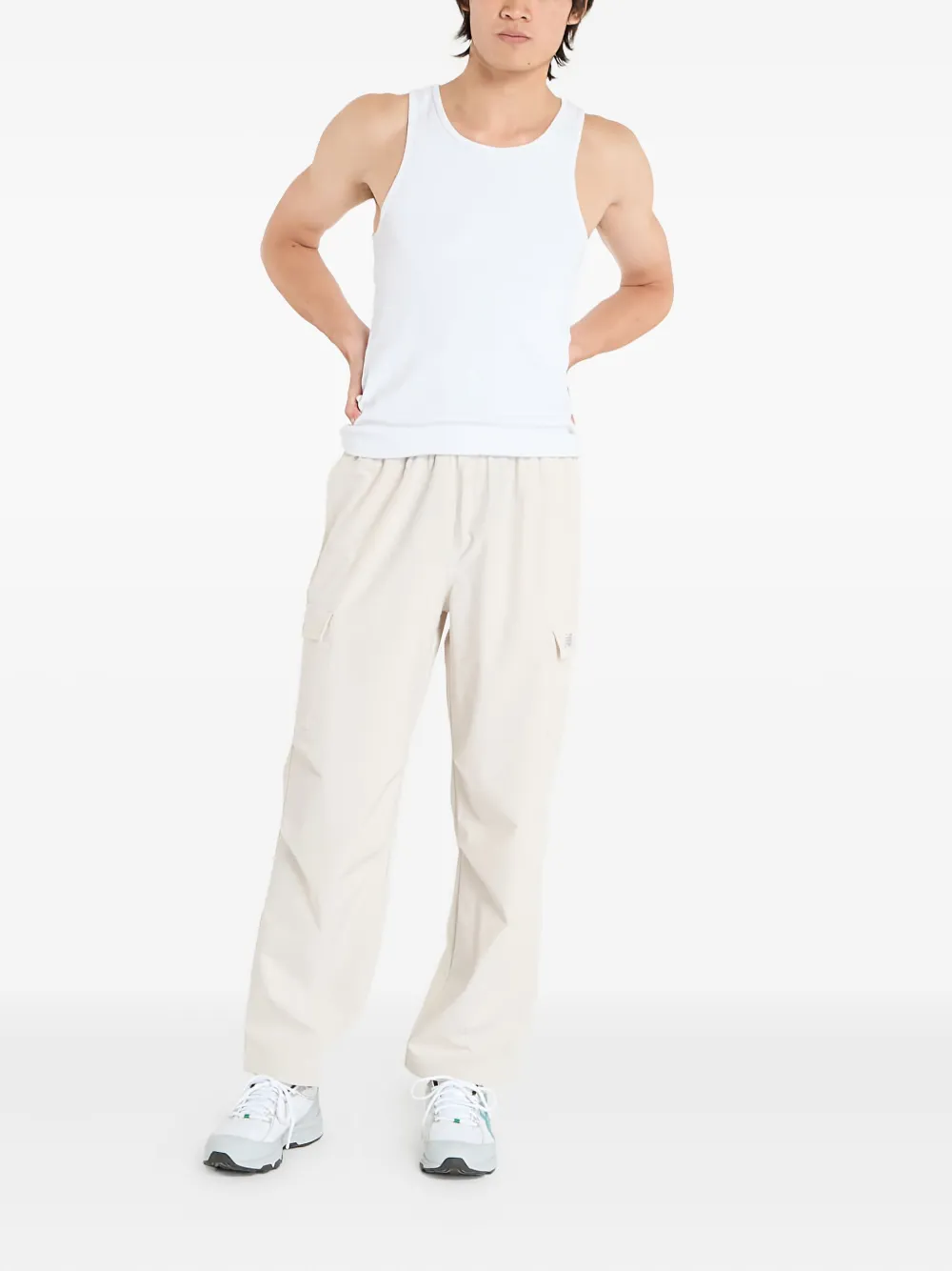 New Balance cargo-pocket trousers - Beige
