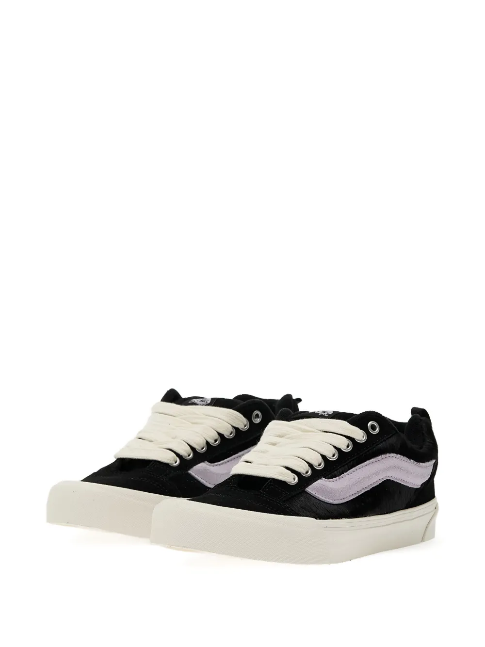 Vans suede-panel sneakers Black