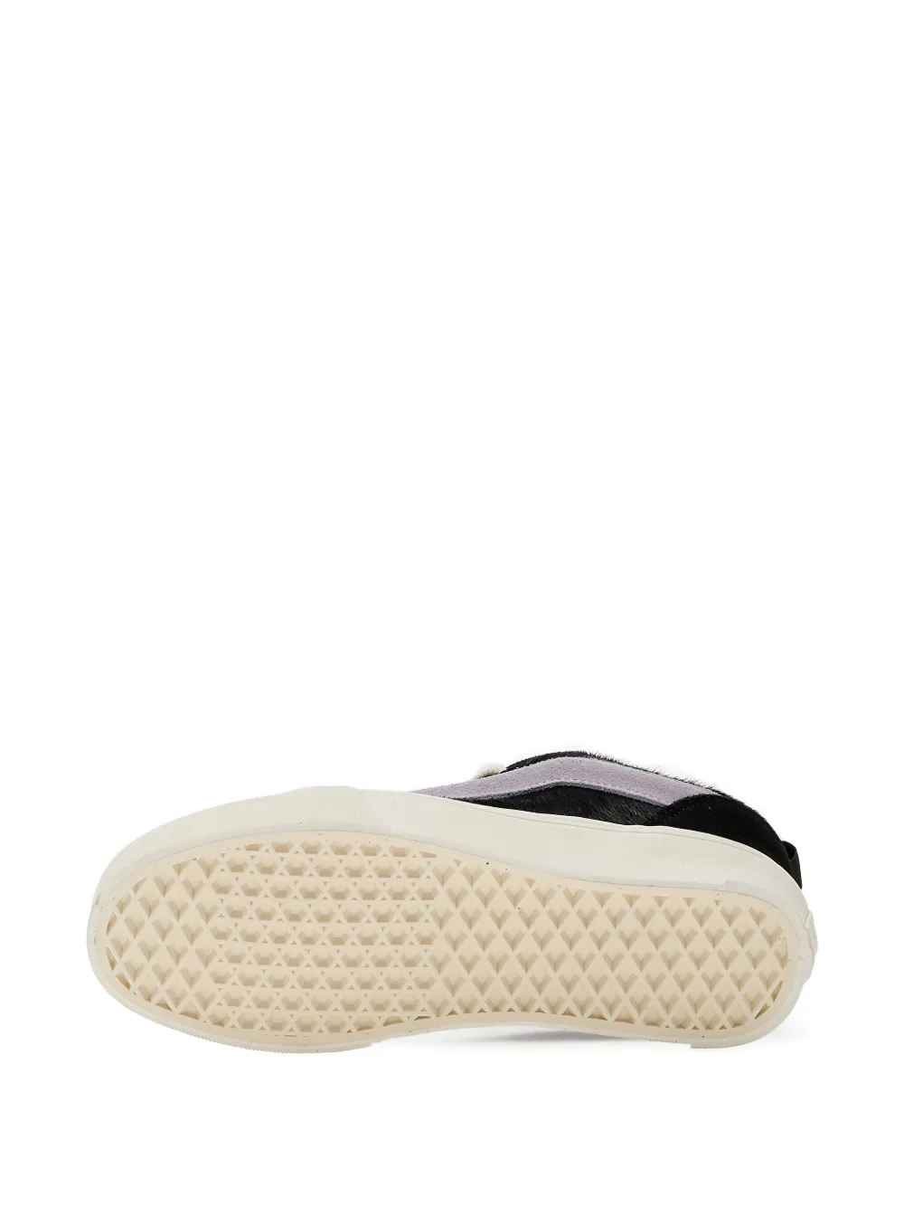 Vans suede-panel sneakers Black