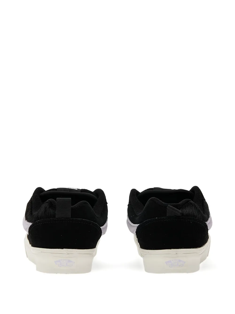 Vans suede-panel sneakers Black