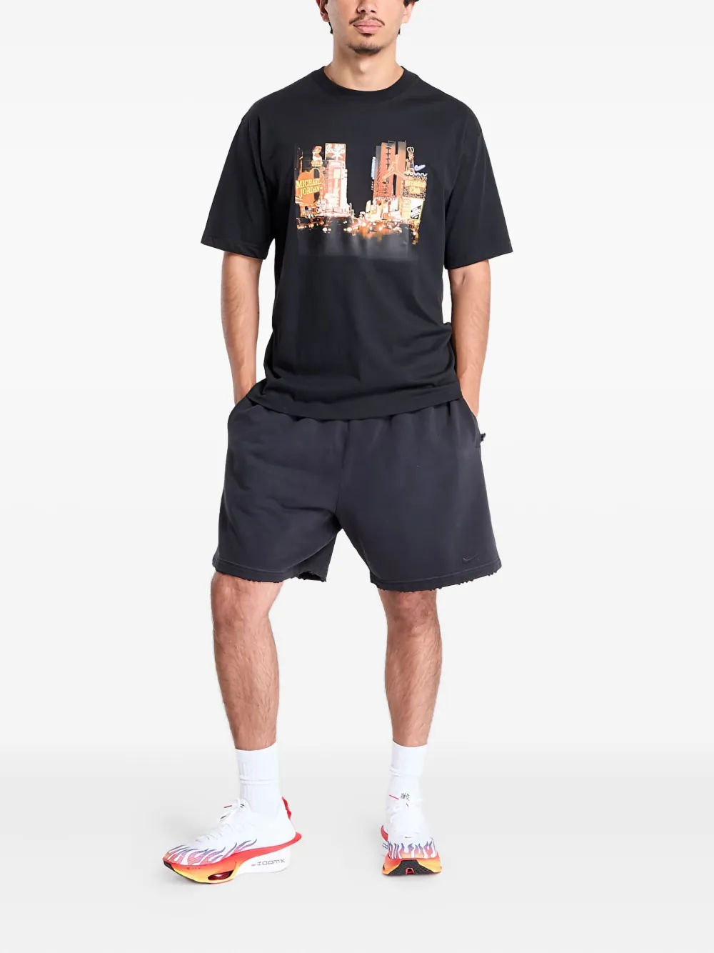 Jordan graphic T-shirt - Zwart