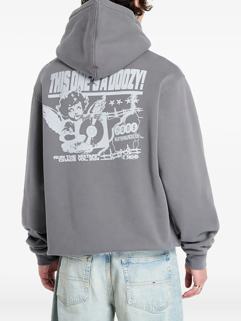 Vans Earthbound Fleece Hoodie In Gray