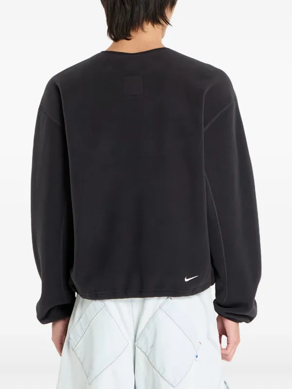 Nike ACG ブラック クルーネックスウェット nike women w nrg acg polar crewneck black anthracite anthracite