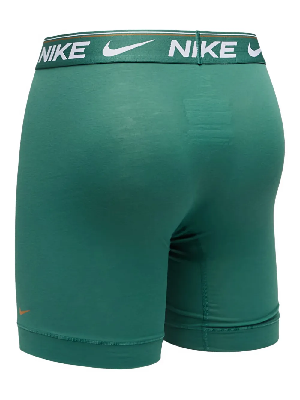 Nike Dri-fit Logo-waistband Boxers Pack (pack Of Three) In Green