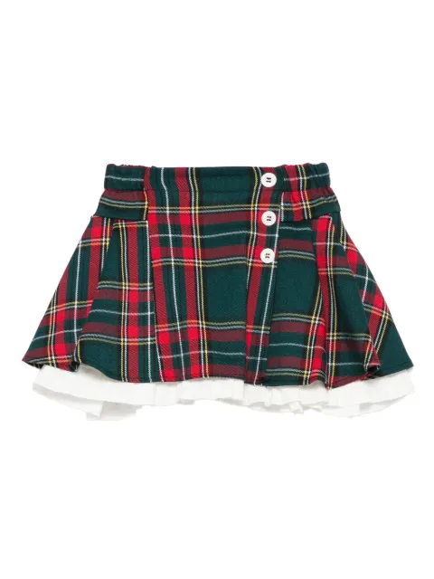 La Stupenderia ruffled mini skirt