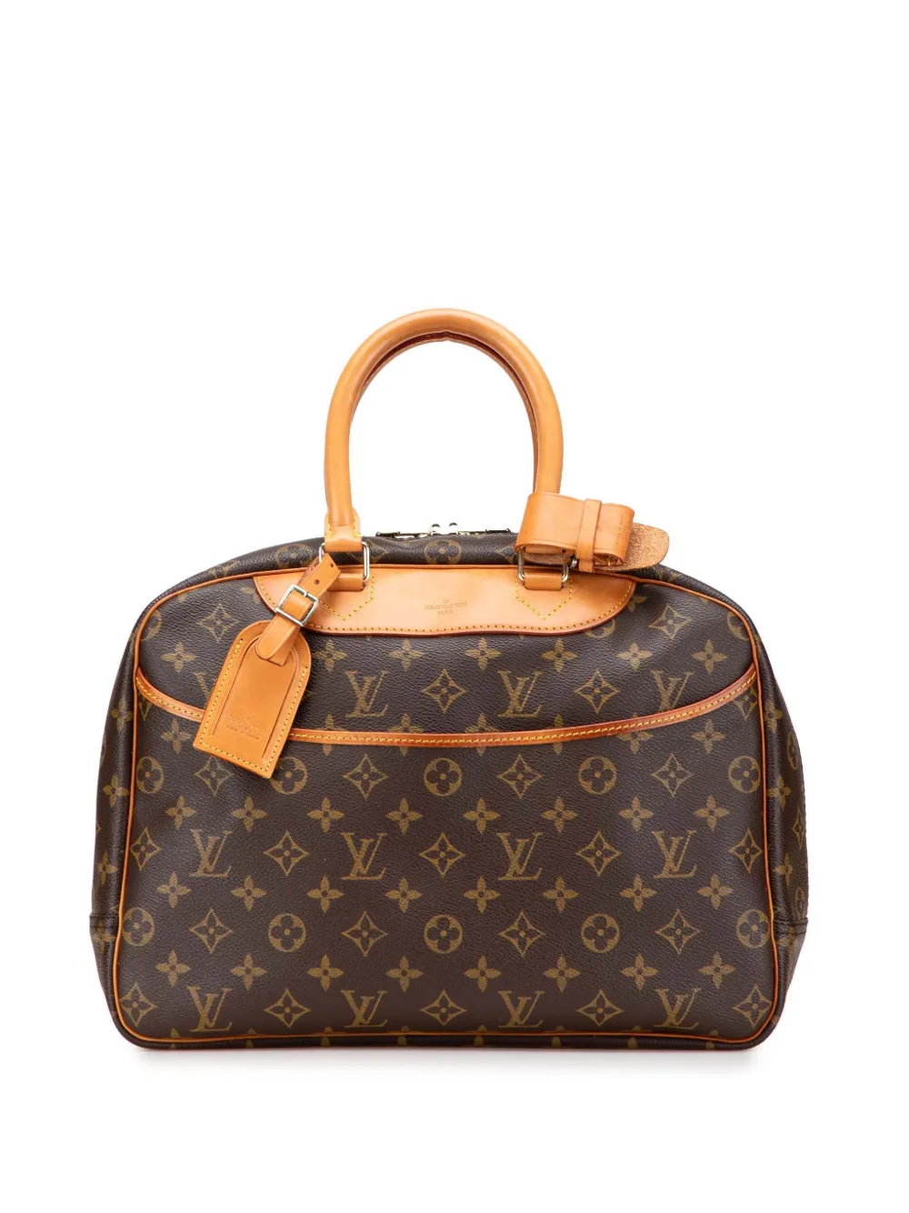 Louis Vuitton Pre-Owned 1993 モノグラム ドーヴィル ハンドバッグ - ブラウン Louis Vuitton Pre-Owned 1993 モノグラム ドーヴィル ハンドバッグ - ブラウン
