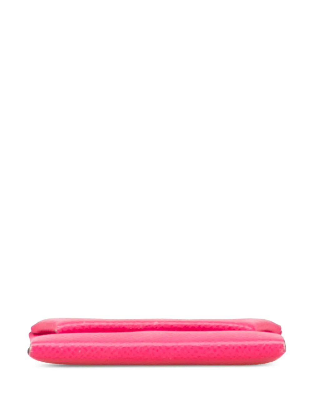 Pre-owned Hermes 2013 Epsom Bastia Purse Coin Pouch In Pink
