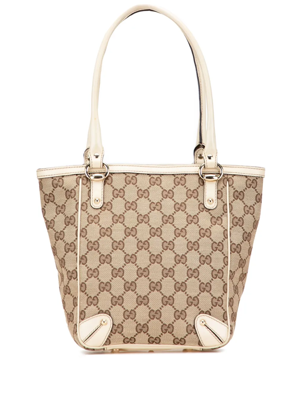 Gucci Pre-Owned 2000-2015 GG キャンバス ハンドバッグ - ブラウン Gucci Pre-Owned 2000-2015 GG キャンバス ハンドバッグ - ブラウン