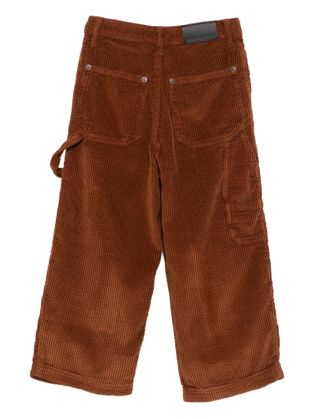 Msgm Corduroy Pocket Trousers In Brown