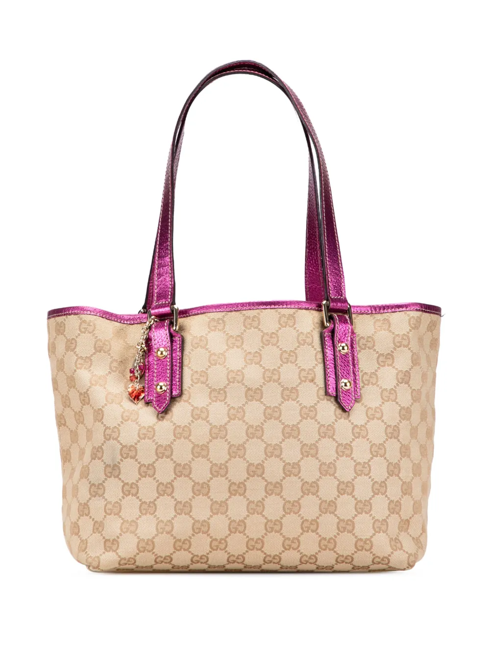 Gucci Pre-Owned 2000-2015 GG Canvas Jolicoeur tote bag | Pink | Image 1