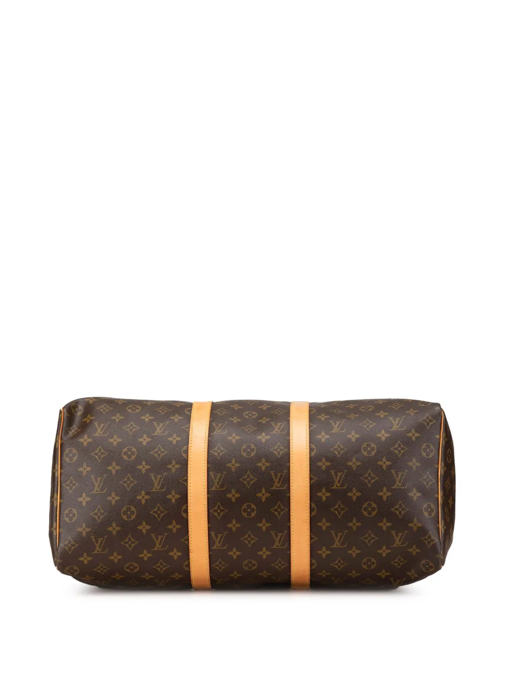 Pre-owned Louis Vuitton 1994 Monogram Keepall 50 Travel Bag In Brown
