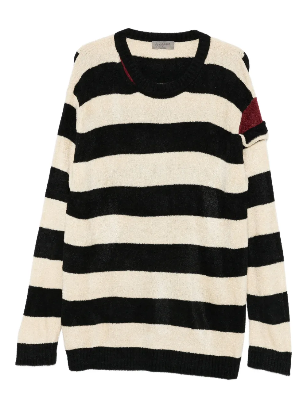 Yohji Yamamoto striped sweater | Black | Image 1