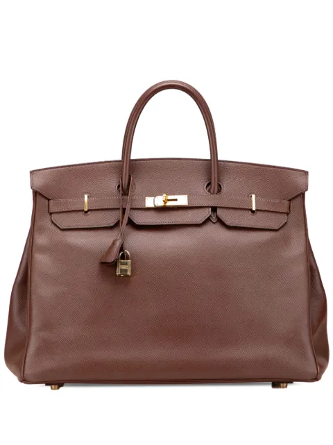 Hermès Pre-Owned 1998 Courchevel Birkin Retourne 40 handbag