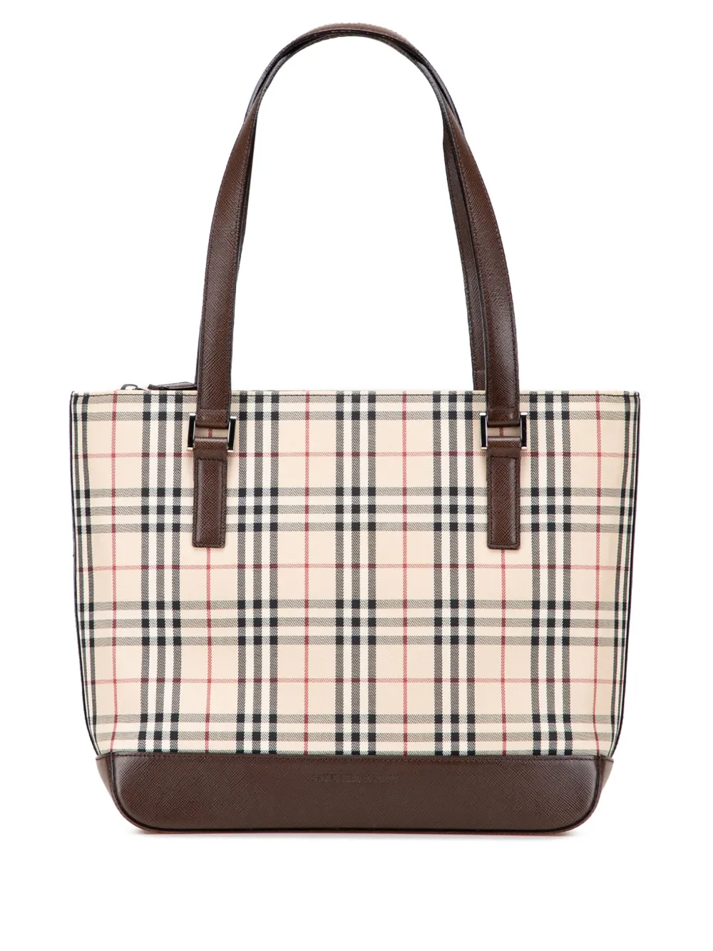 Burberry Pre-Owned 2000-2017 House Check Canvas tote bag | Brown | Image 1