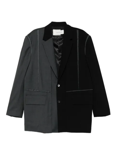 Feng Chen Wang panelled blazer 