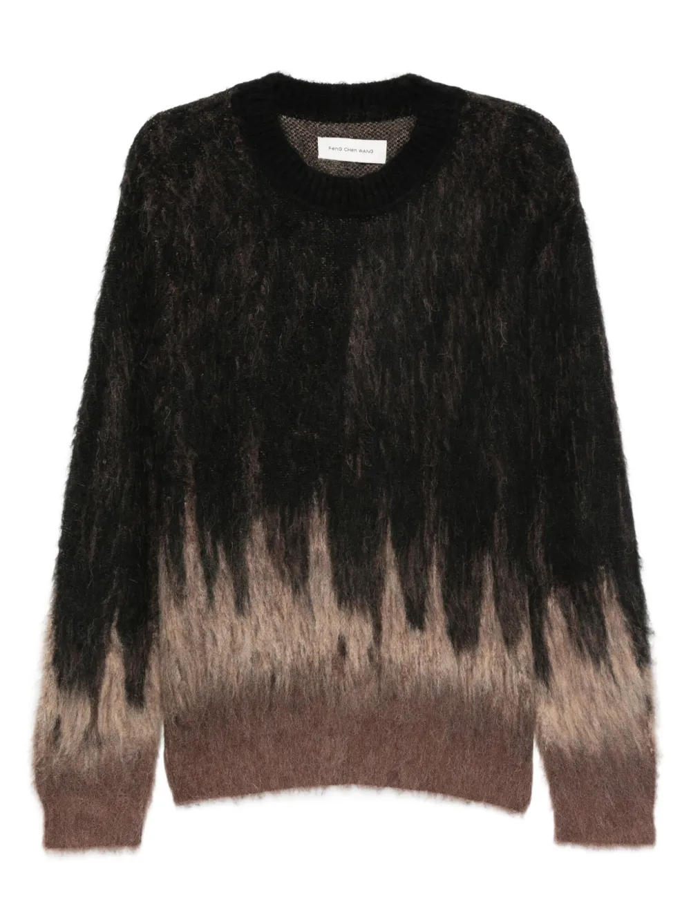 Feng Chen Wang gradient-effect sweater | Brown | Image 1