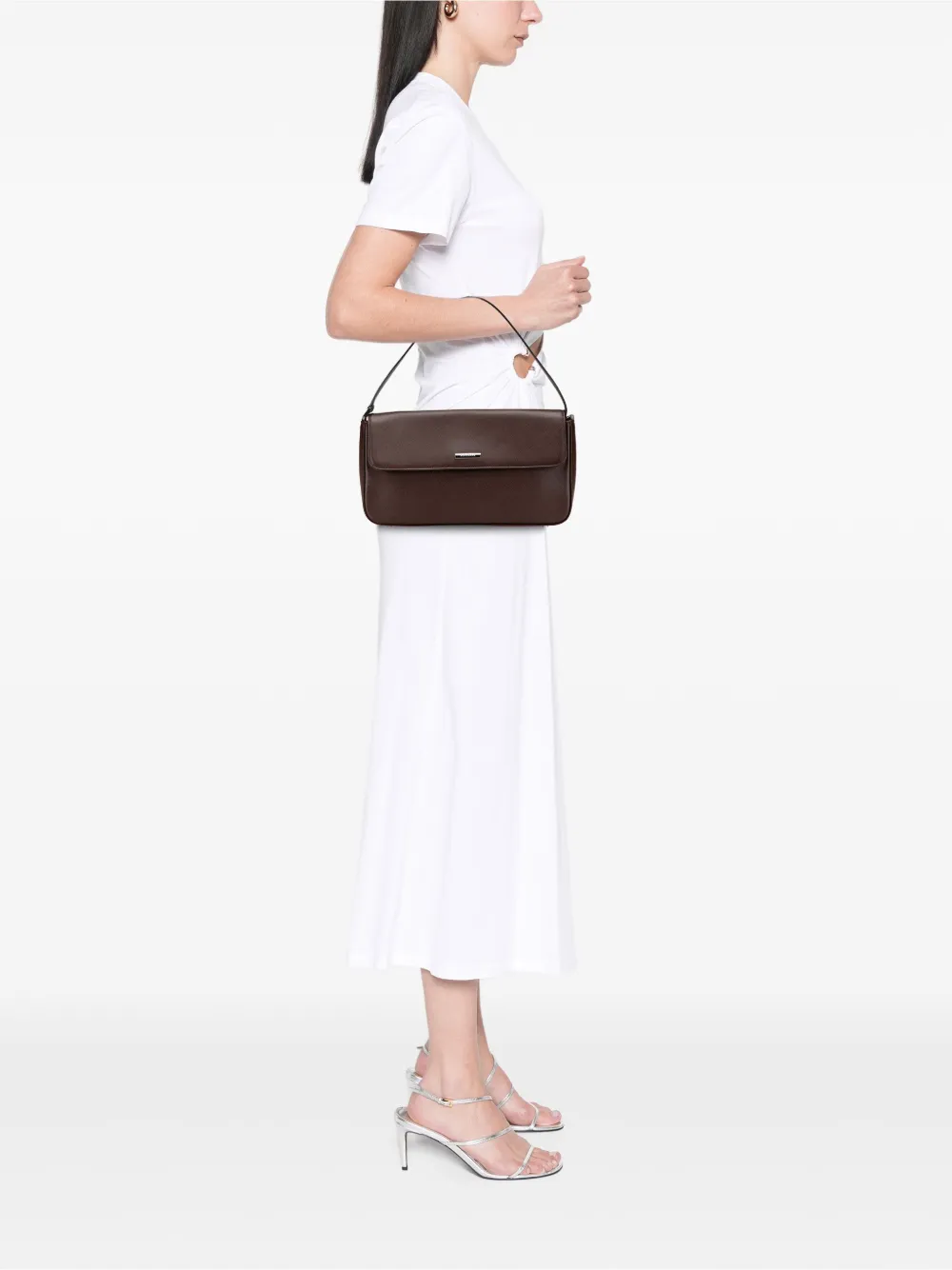 Burberry Pre-Owned 2000-2017 Leather Flap shoulder bag | Pre-Owned | Image 2