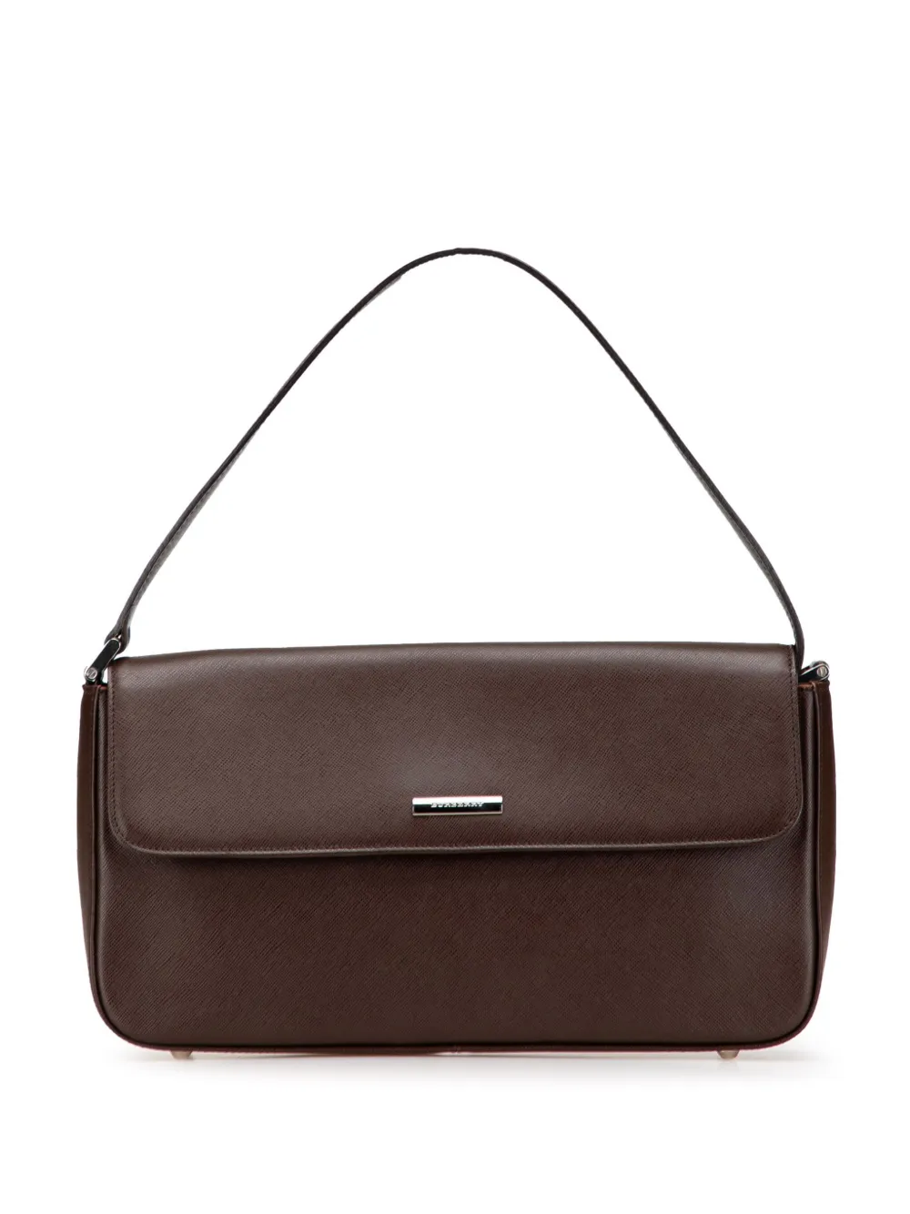 Burberry Pre-Owned 2000-2017 Leather Flap shoulder bag | Brown | Image 1