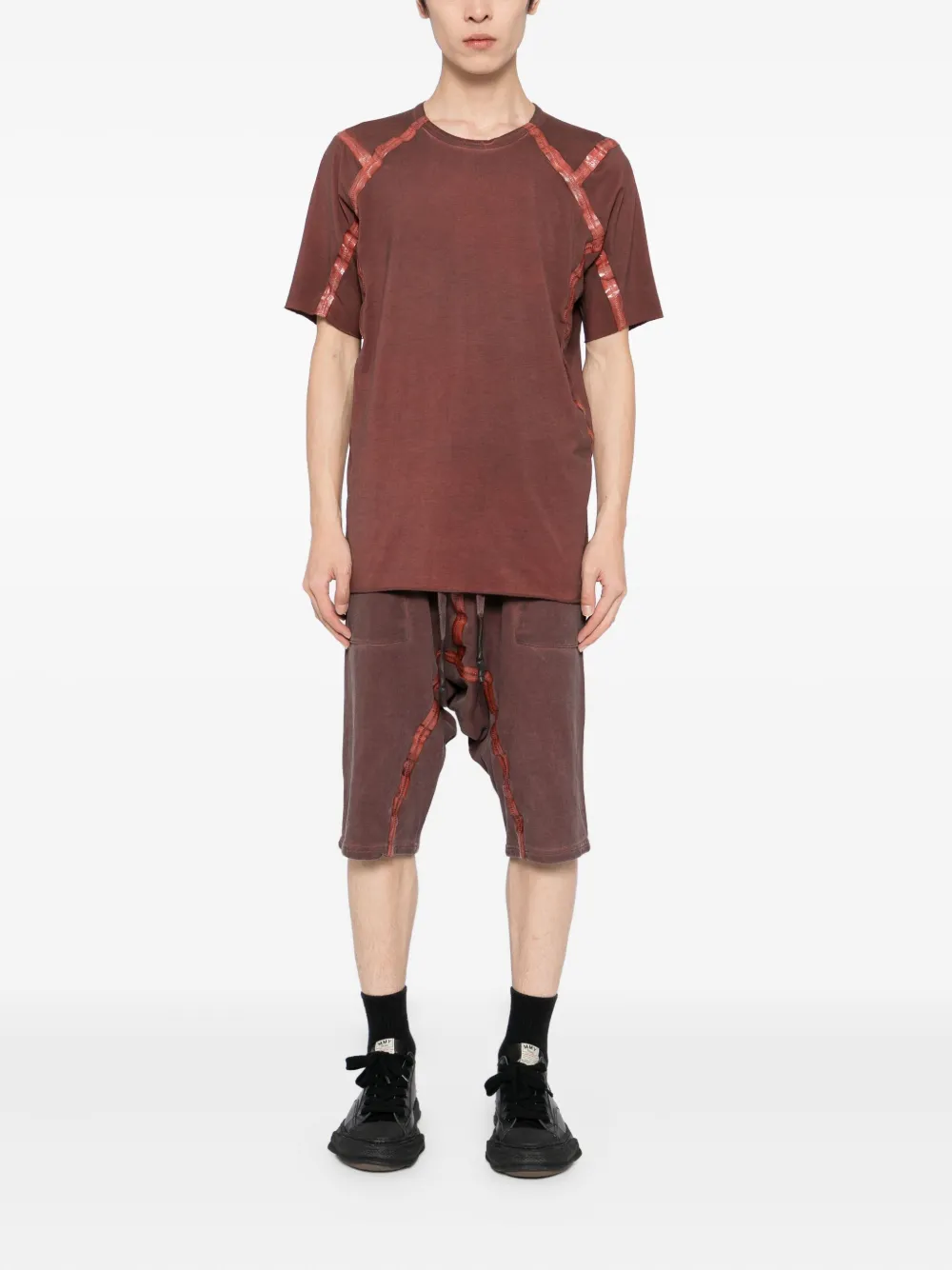 69 By Isaac Sellam Short-sleeved T-shirt In Red
