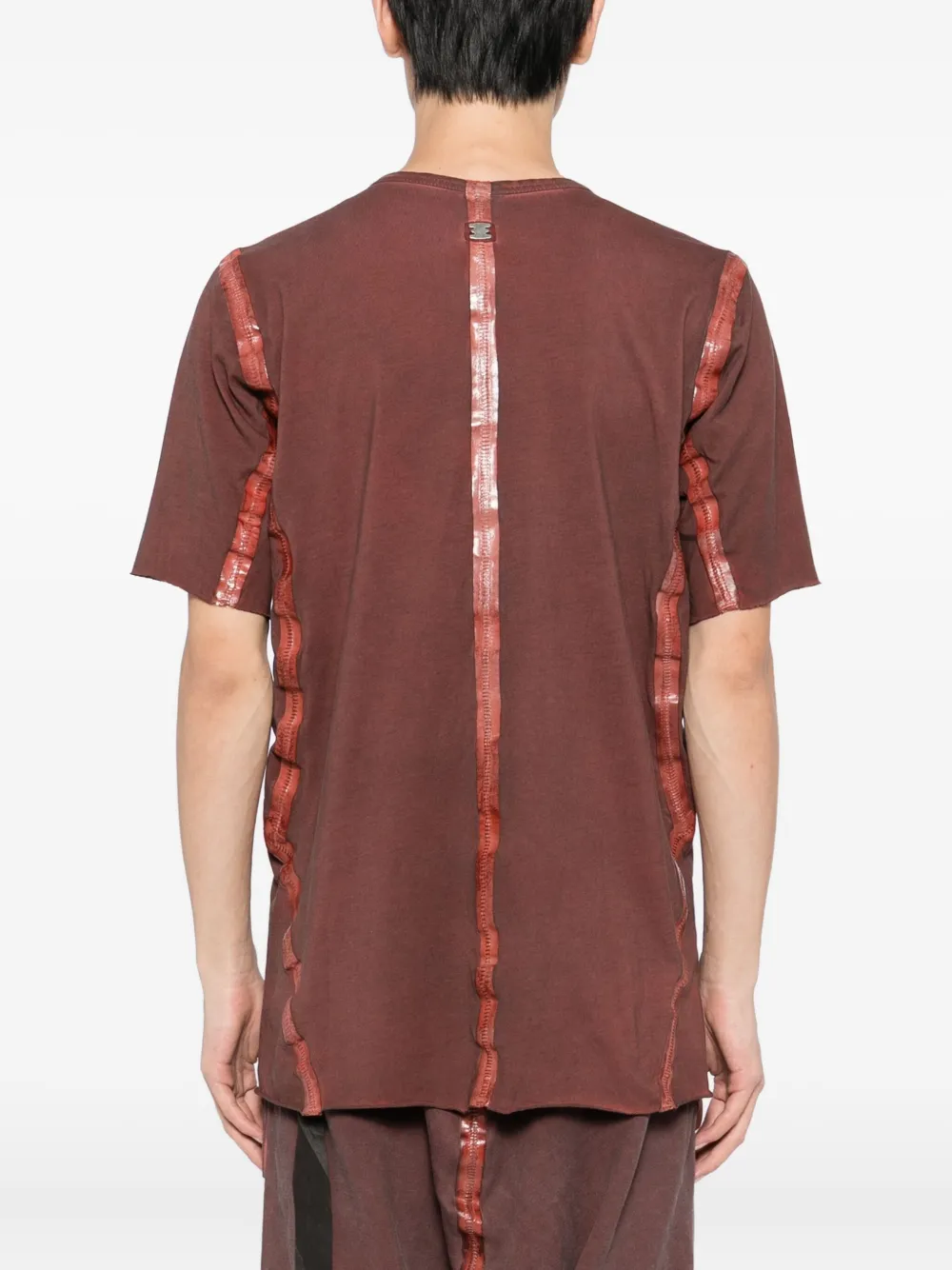 69 By Isaac Sellam Short-sleeved T-shirt In Red
