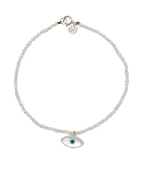 Undercover eye beaded bracelet